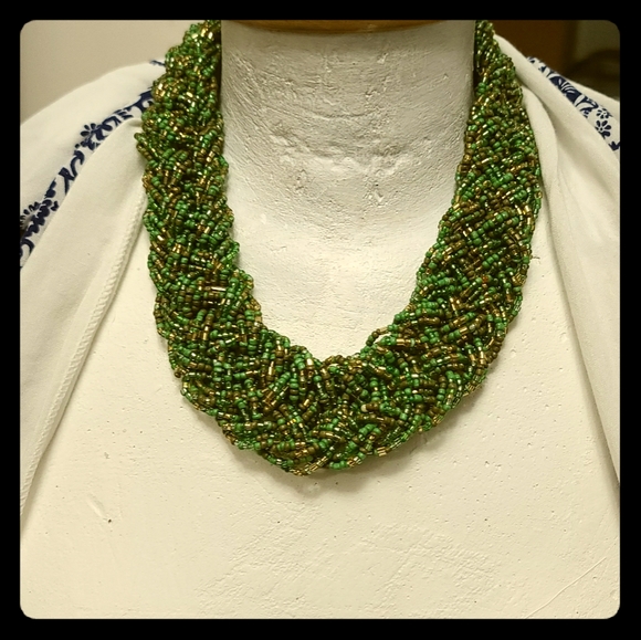 Beaded Statement necklace by Joe Fresh